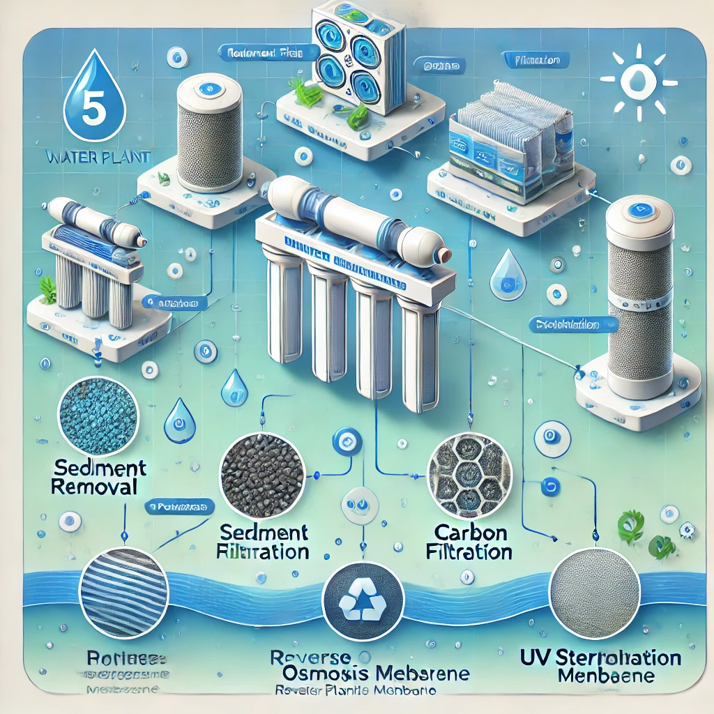 5 Steps Filtration
